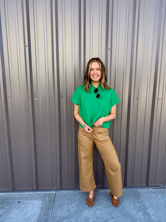 The Parker Sweater - Green