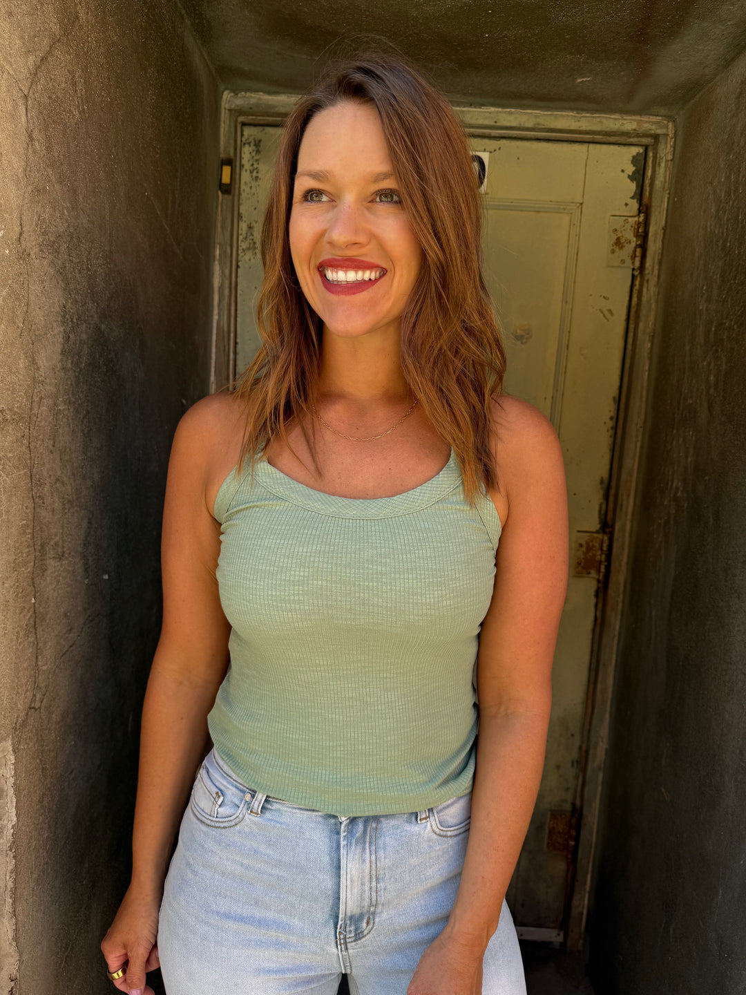 Maybel Scoop Neck Tank