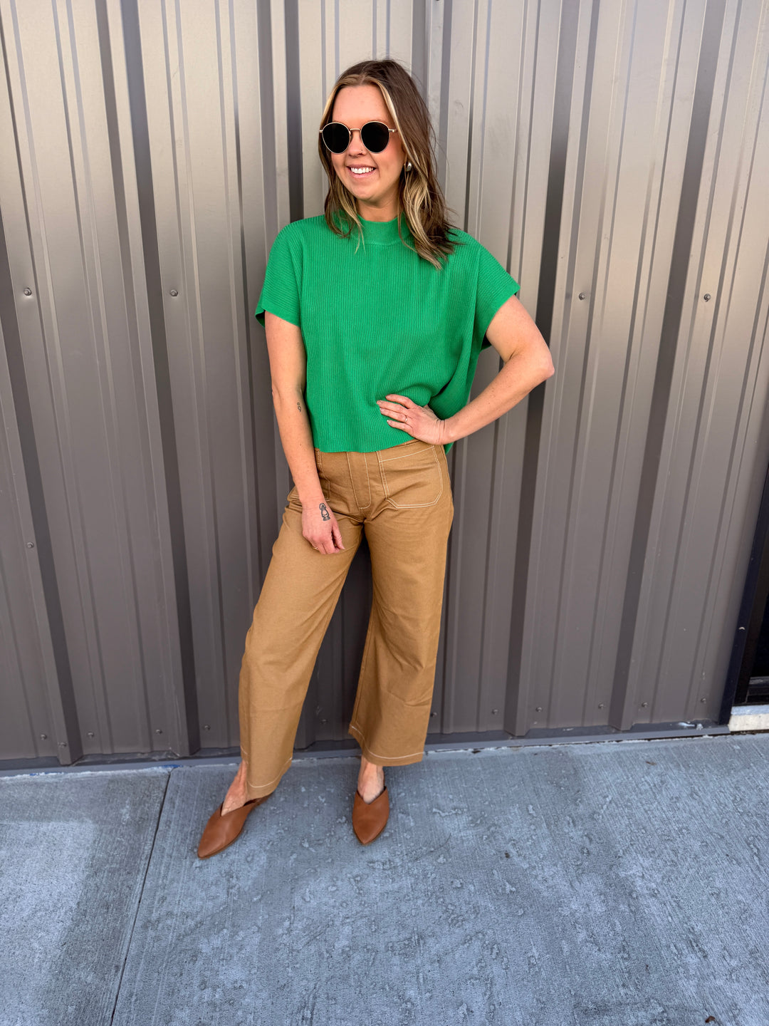 The Parker Sweater - Green
