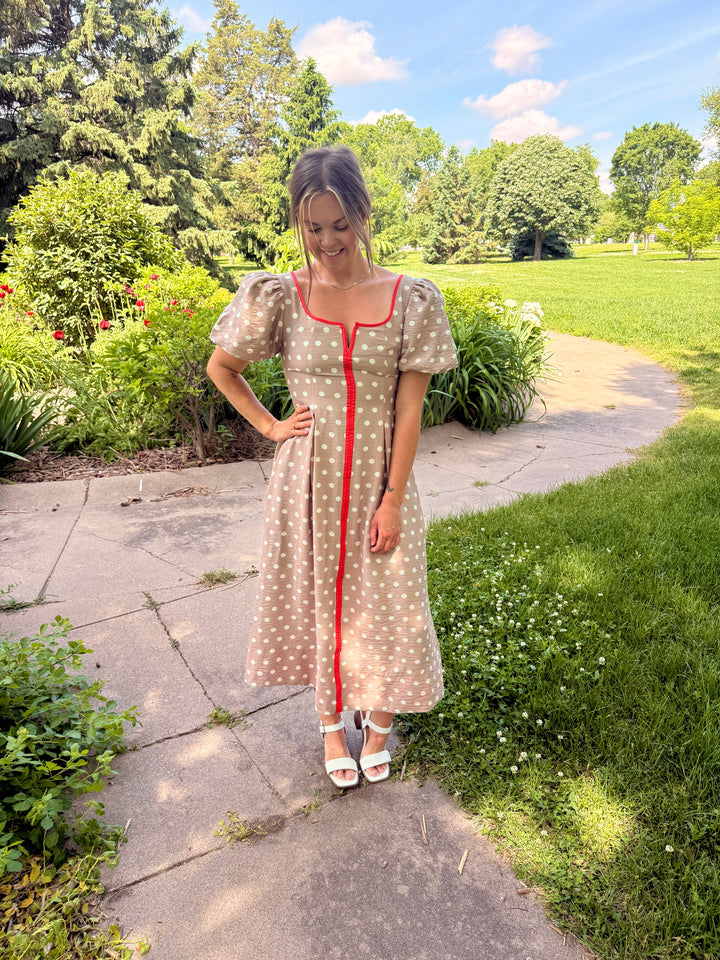 Lydia Dot Dress