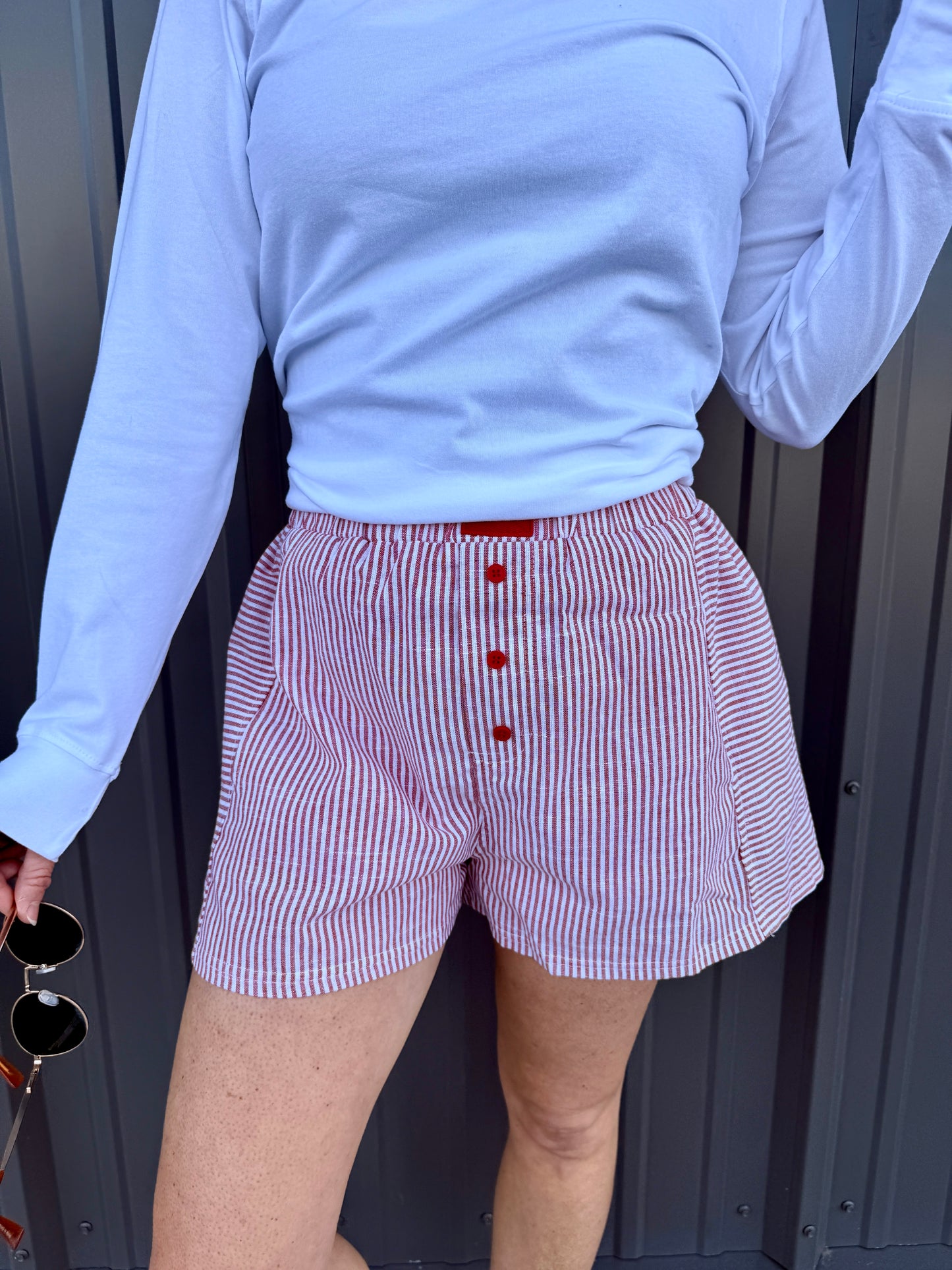 Firecracker Boxer Shorts -Red