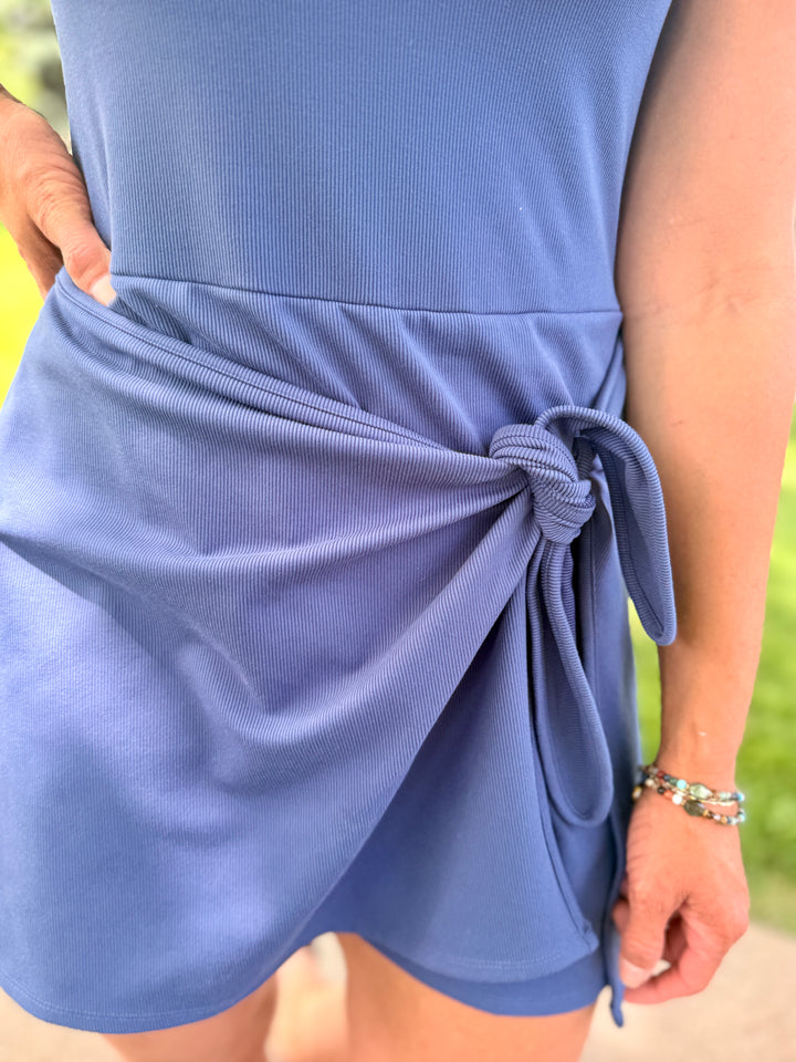Valley Romper - Navy