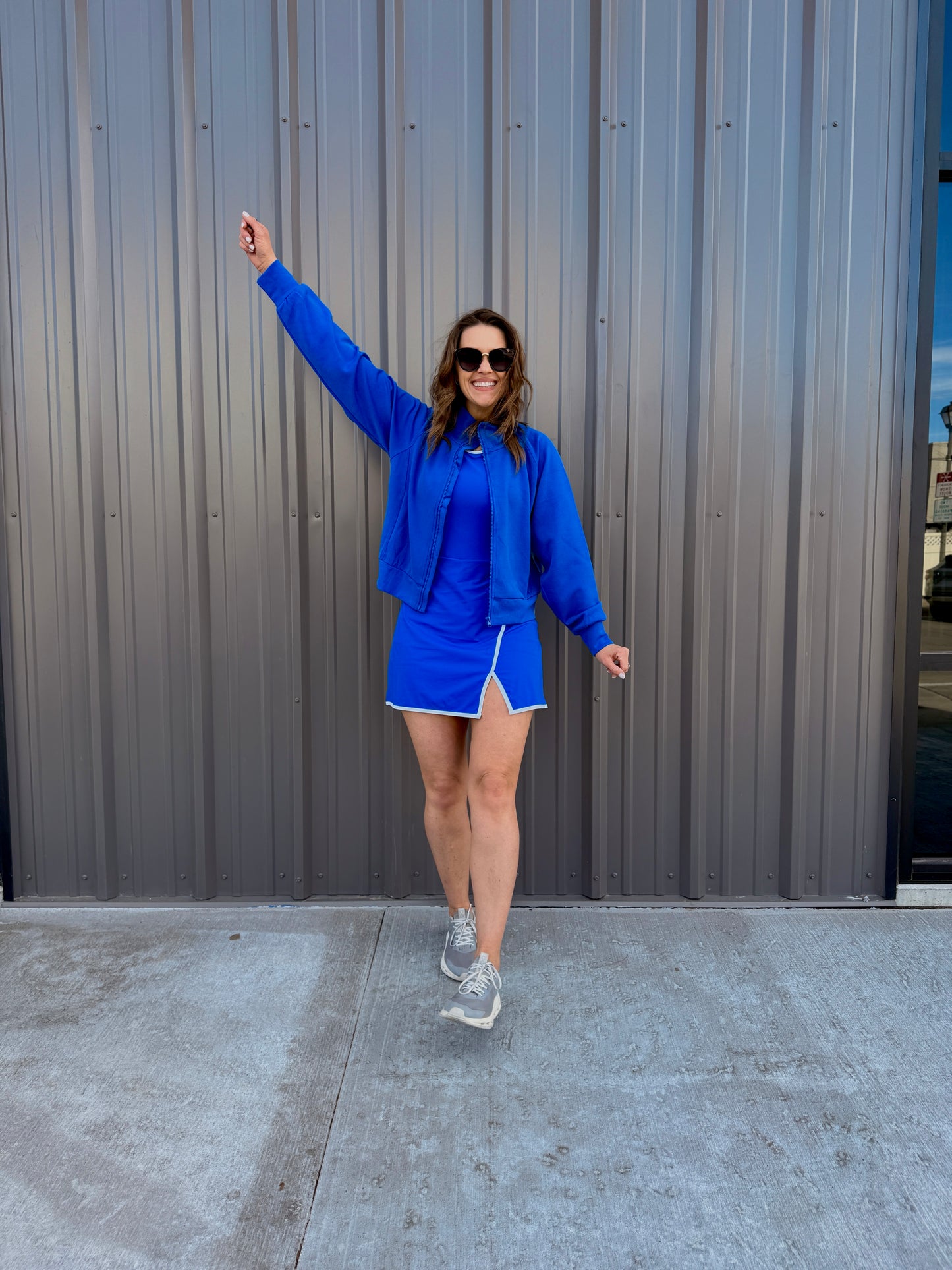 Luxe Sand Wash Rib Zip Jacket