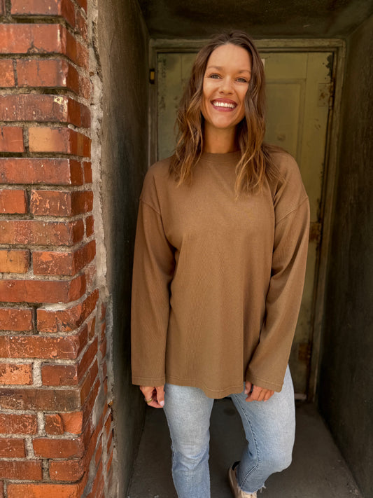 Sunday Tee - Tobacco