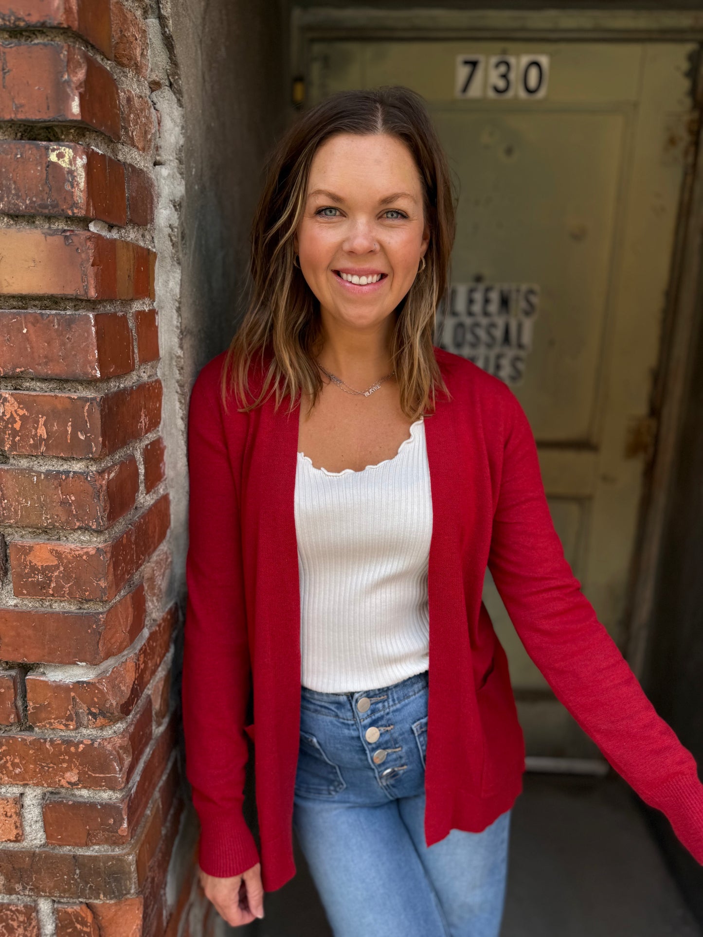 Cherry Comfort Cardigan