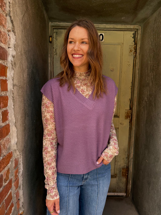 Cozy Classic V-Neck Sweater Vest