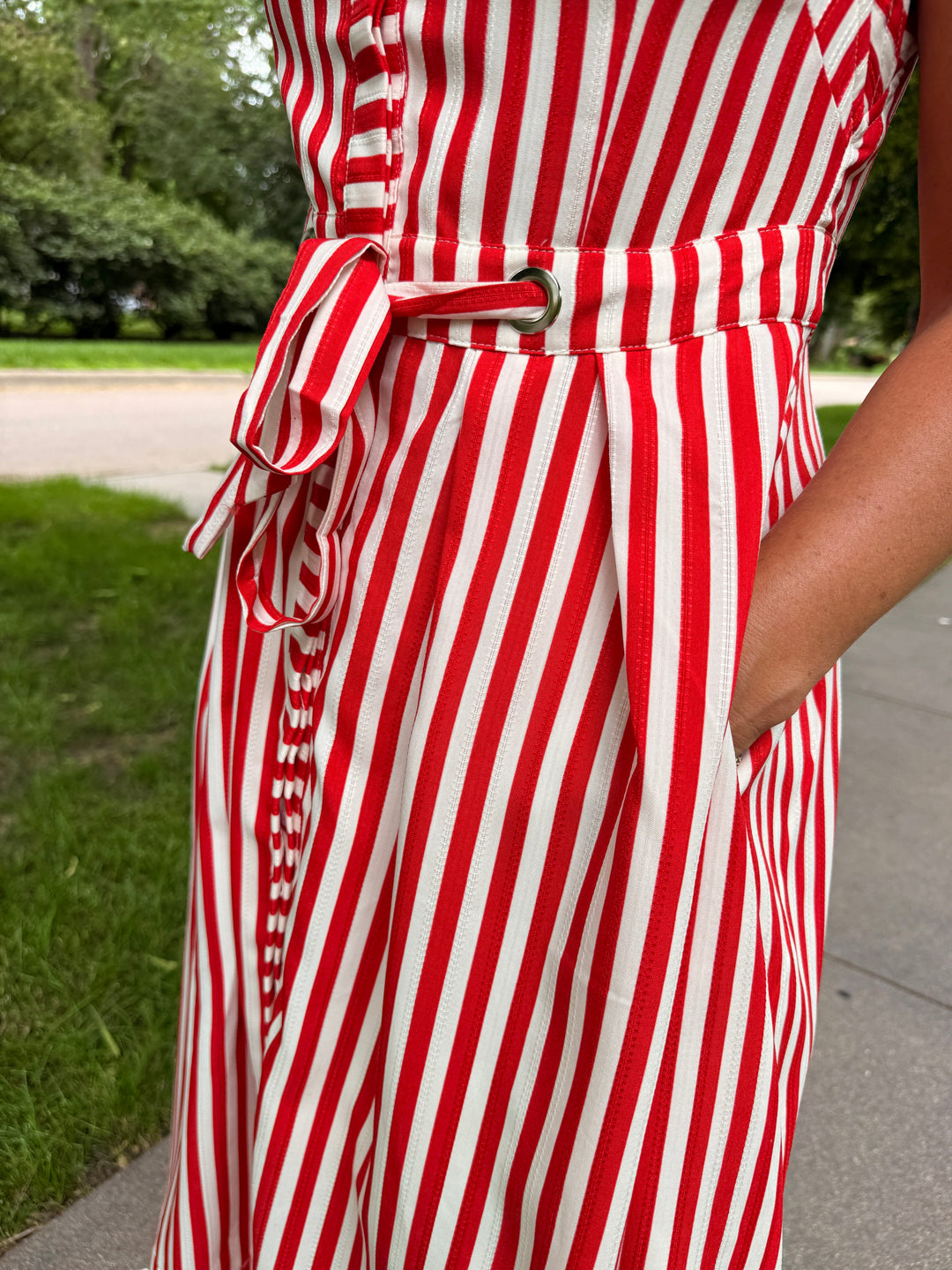 Poppy Stripe Dress