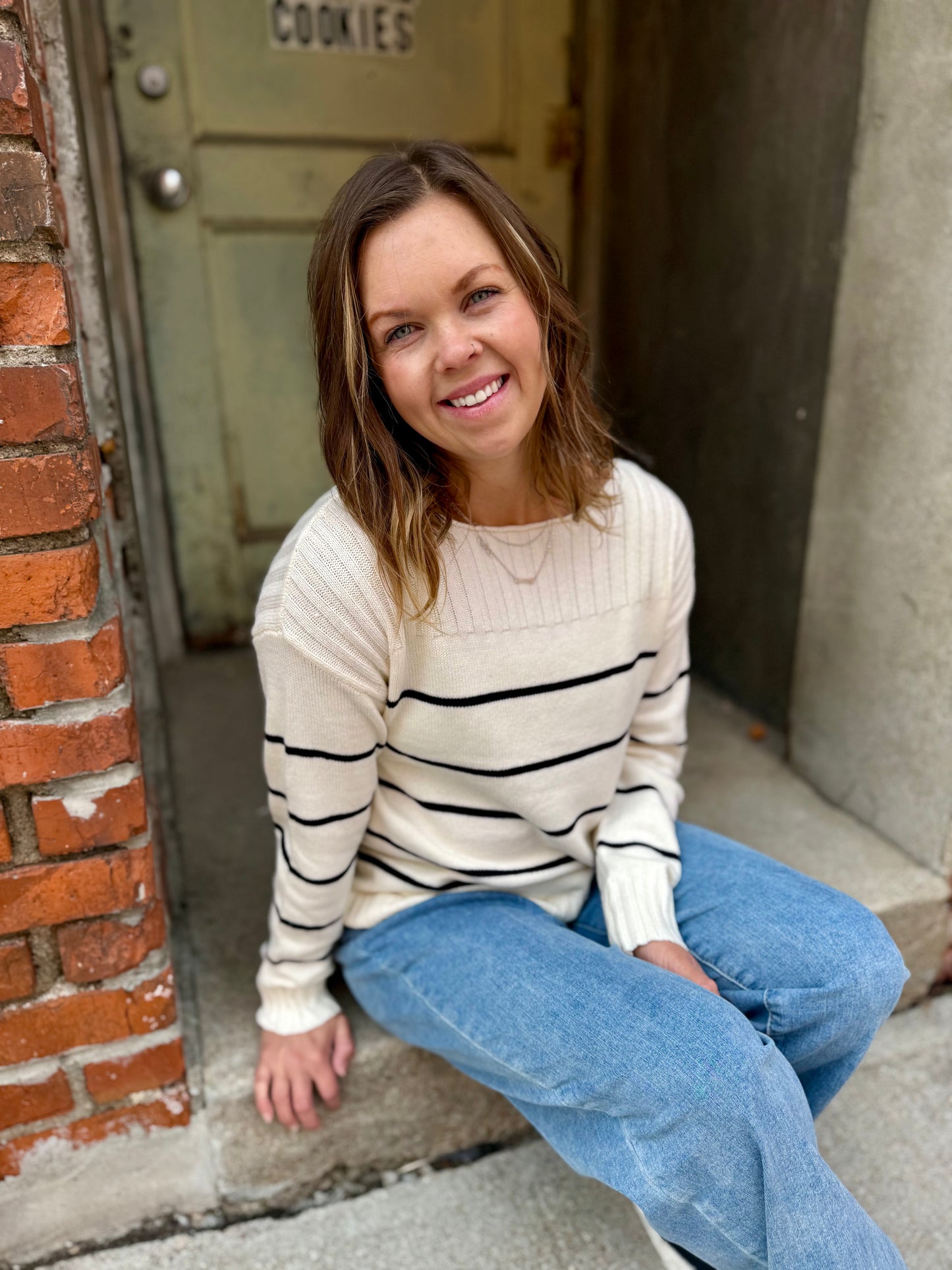 Marin Striped Sweater