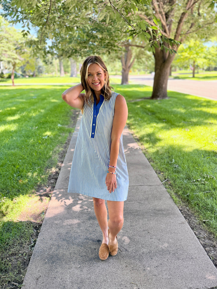 Winnie Dress - Blue