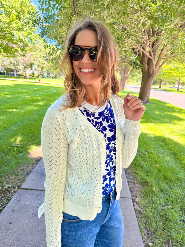 Sienna Textured Cardigan