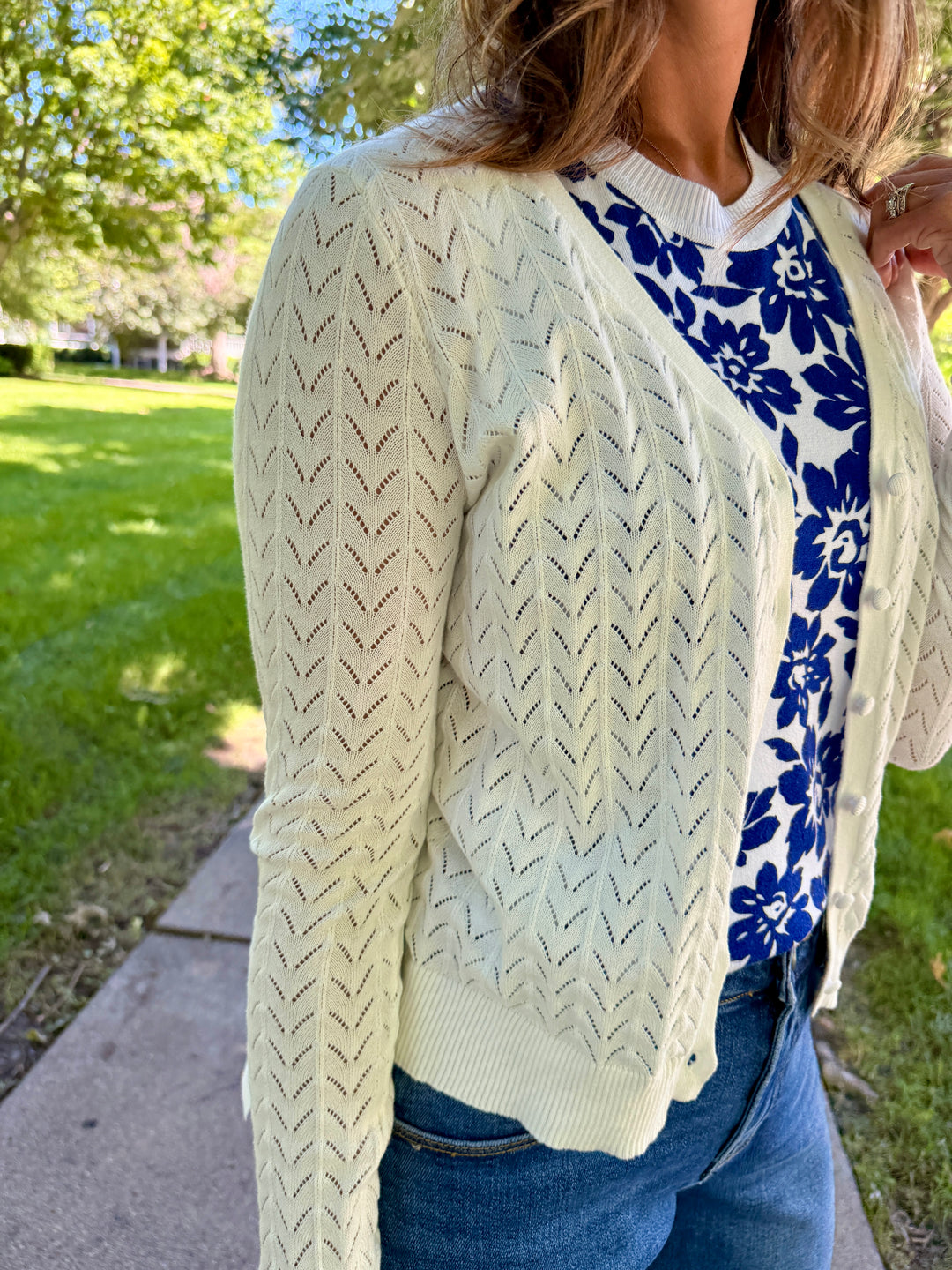 Sienna Textured Cardigan