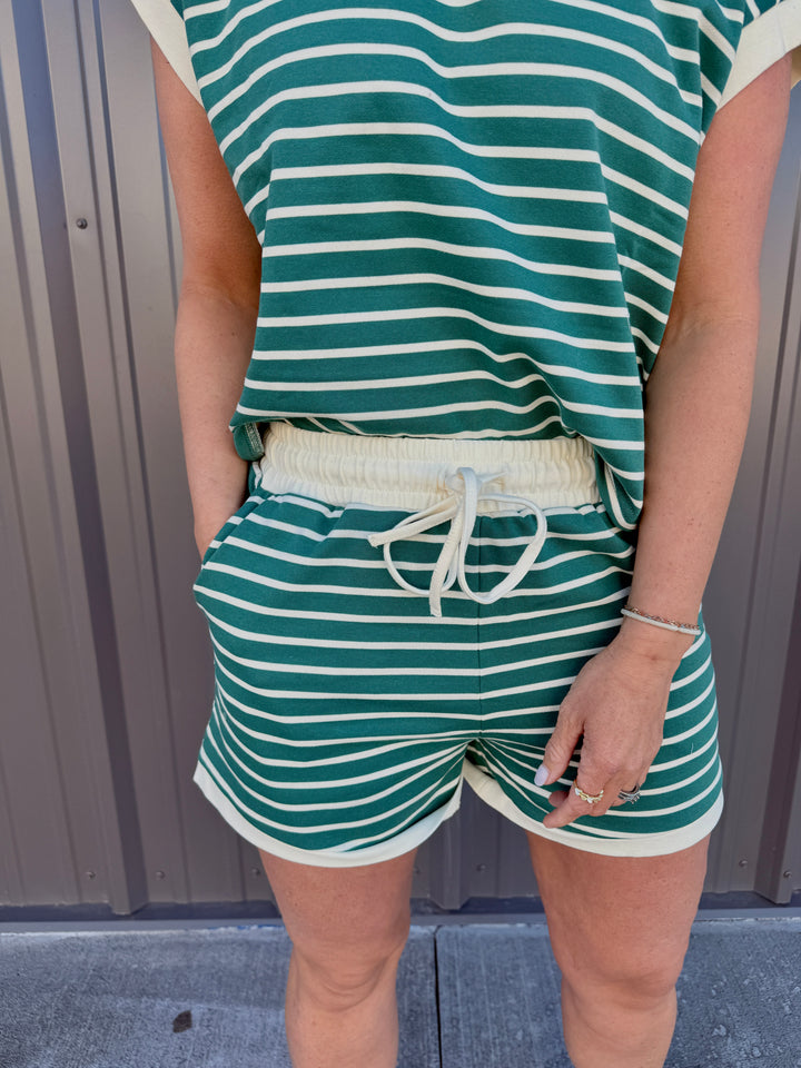 Coastal Ease Striped Lounge Set
