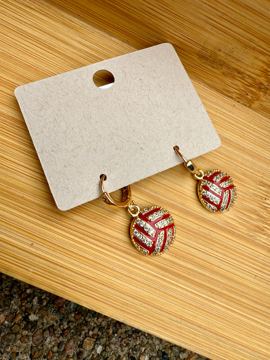 Nebraska Volleyball Dangles