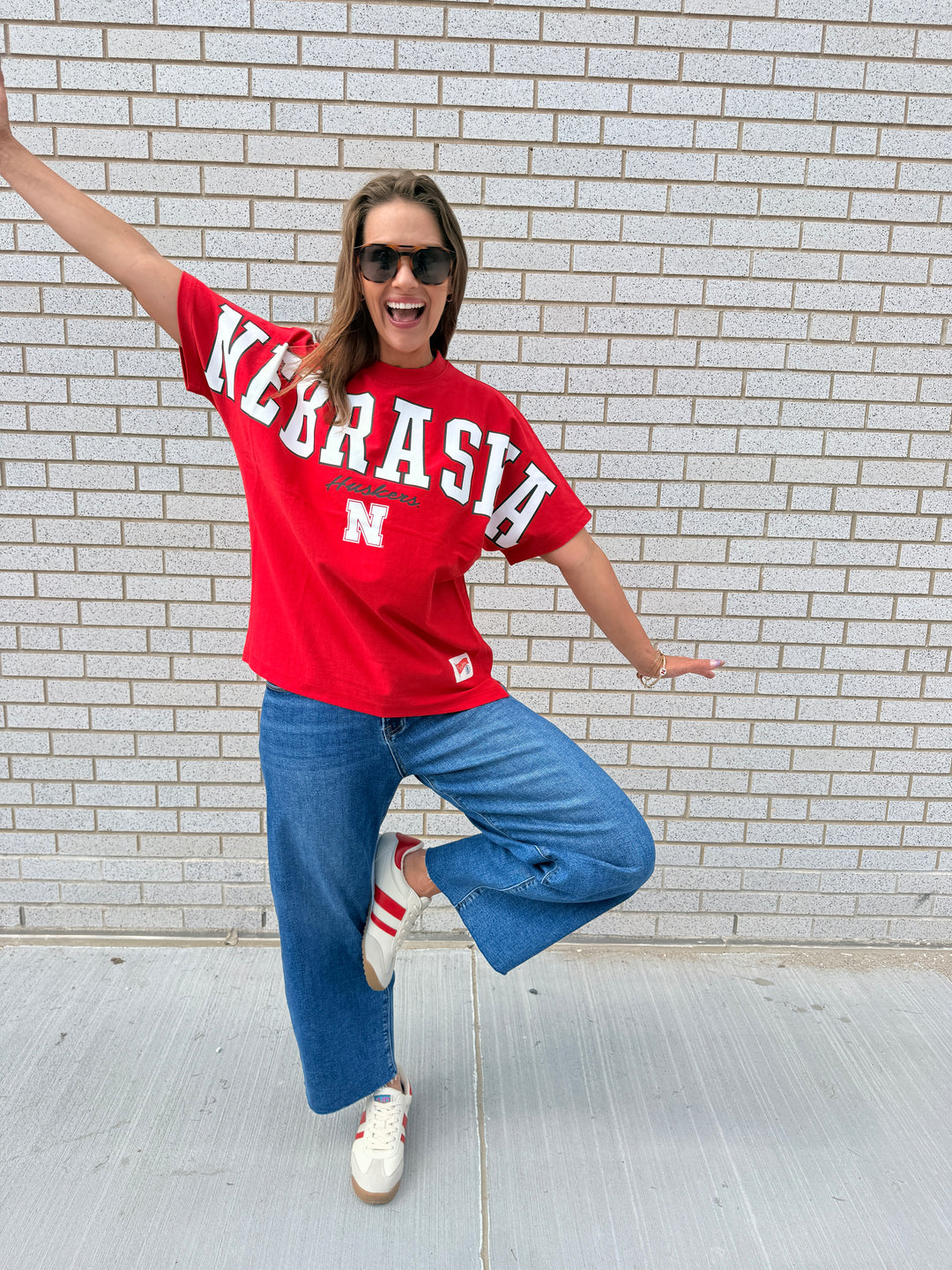 Red Oversized Tshirt