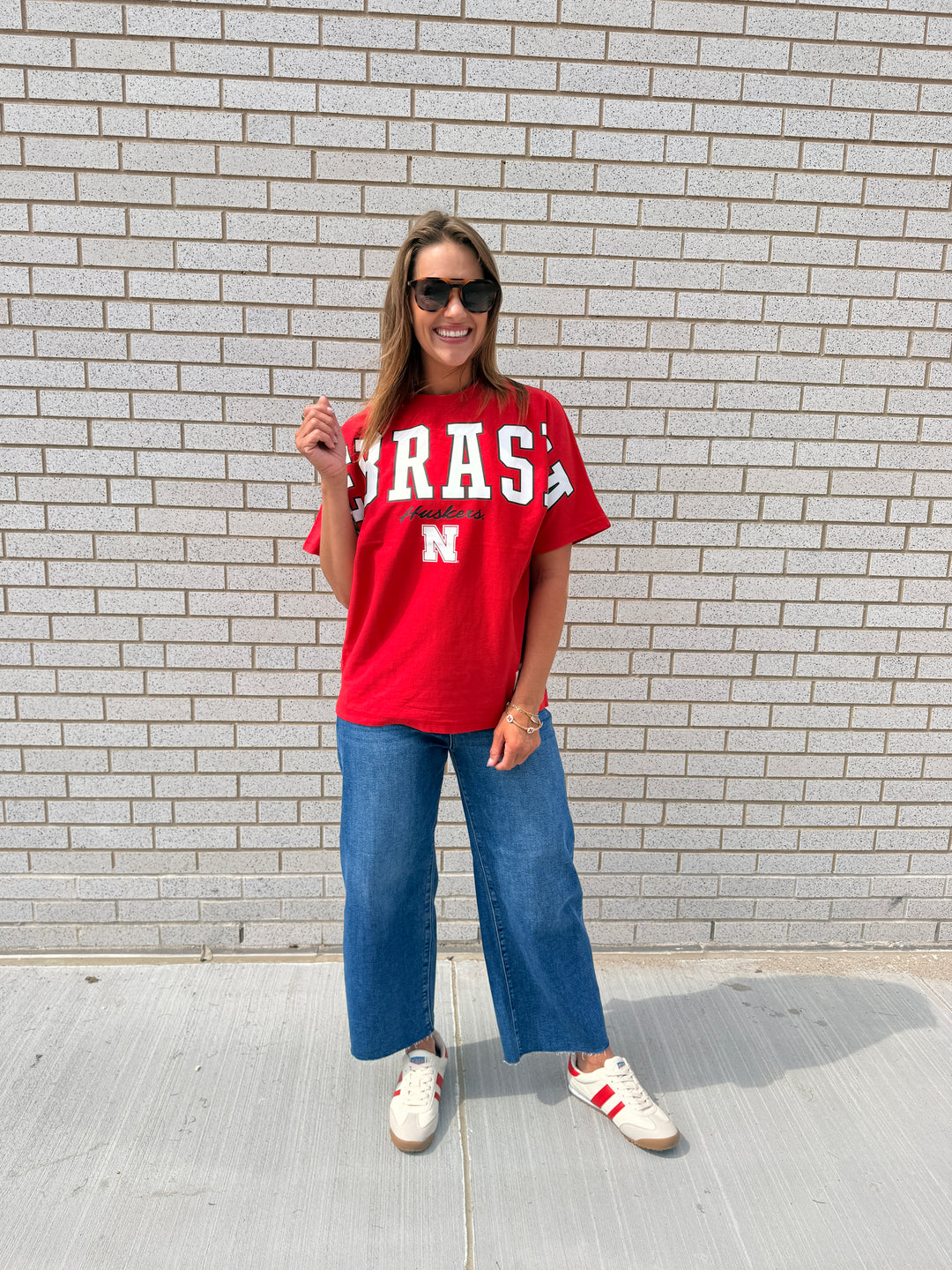 Red Oversized Tshirt
