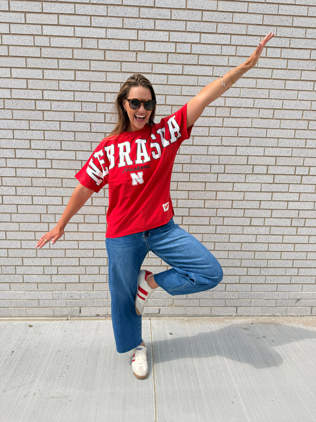 Red Oversized Tshirt