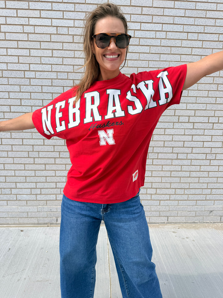 Red Oversized Tshirt