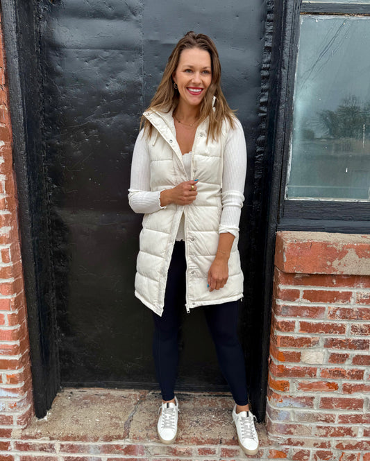Harper Vest - Ivory
