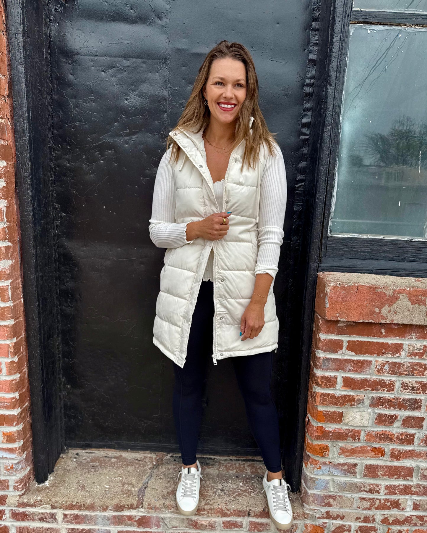 Harper Vest - Ivory