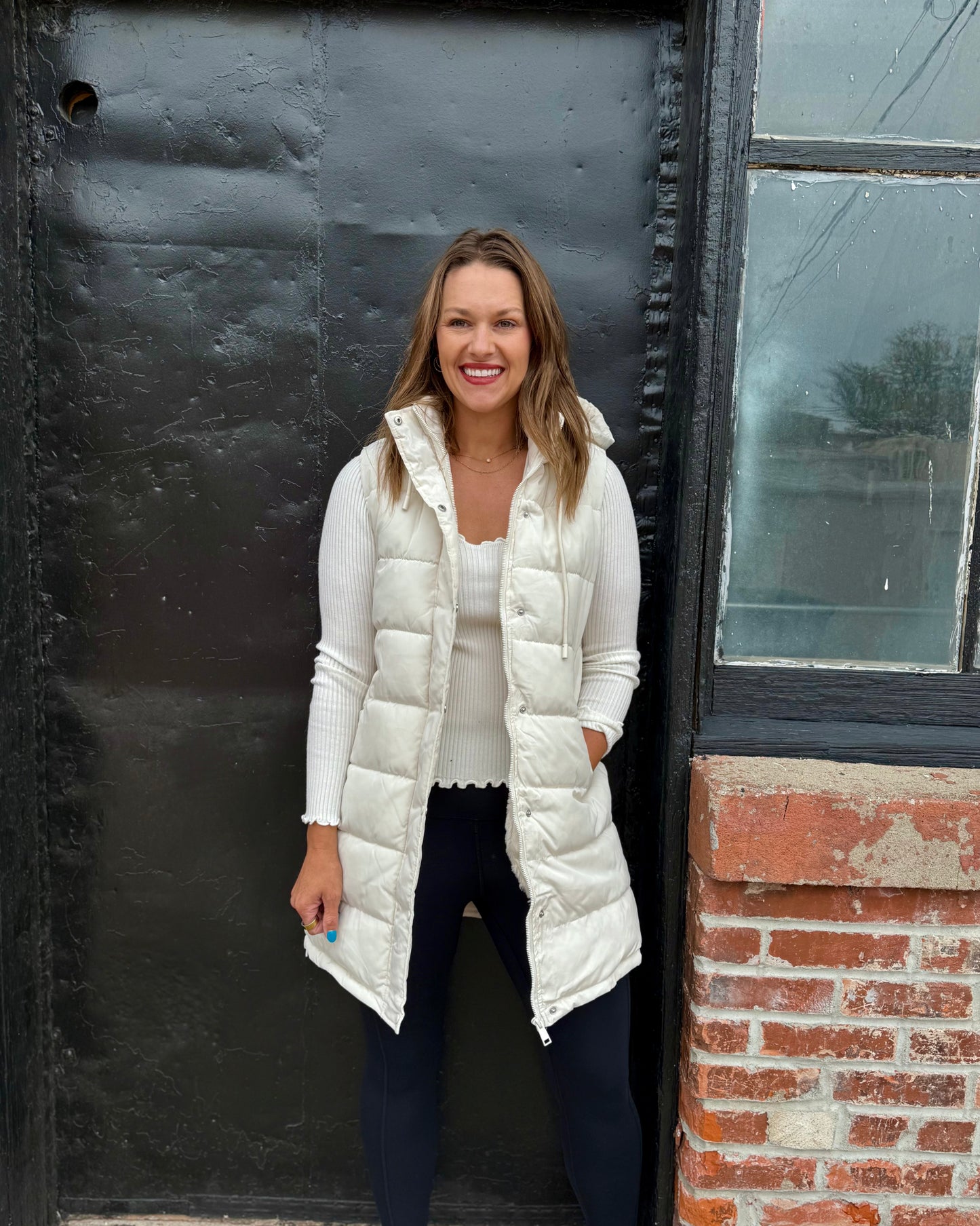 Harper Vest - Ivory