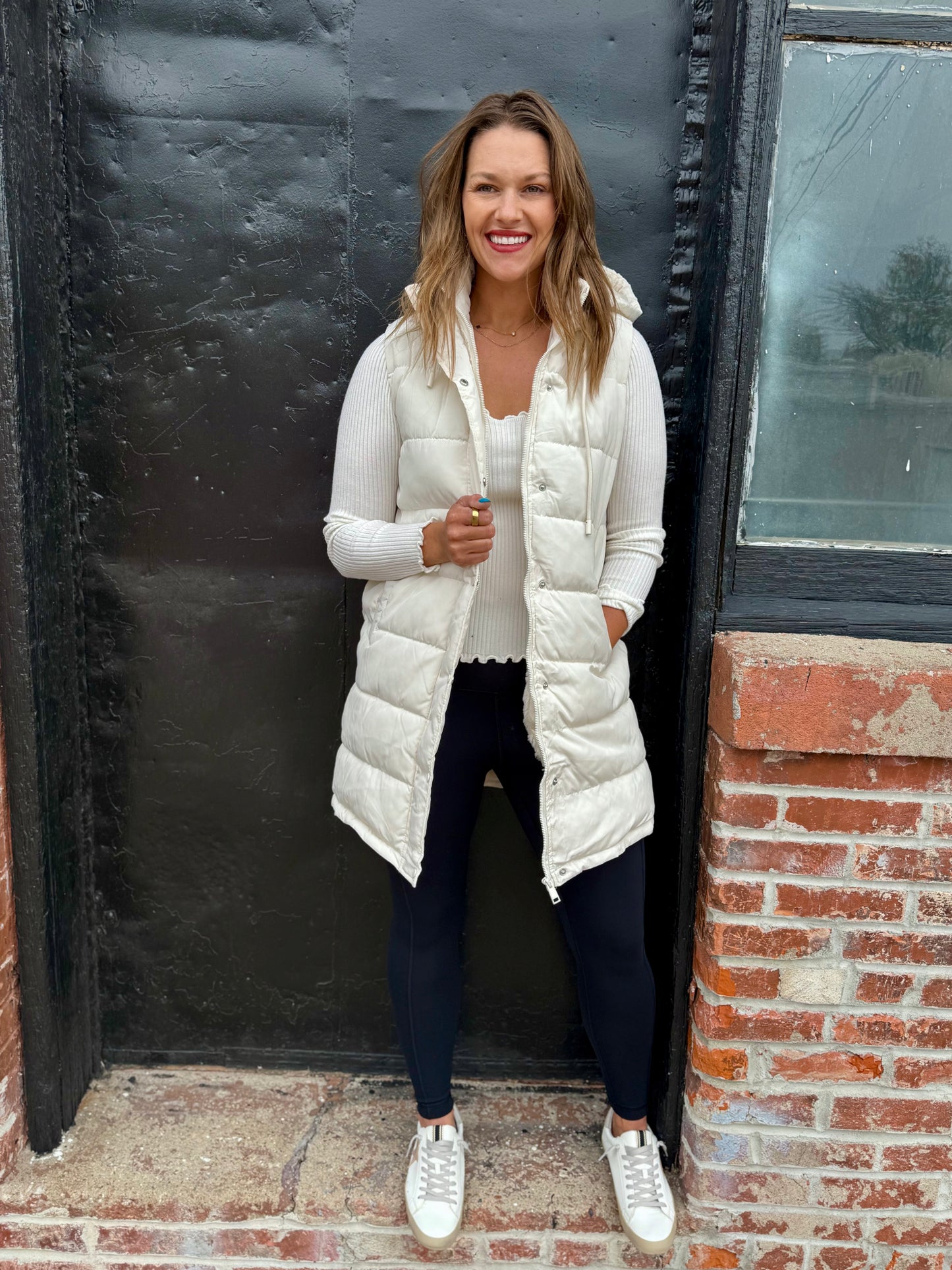 Harper Vest - Ivory