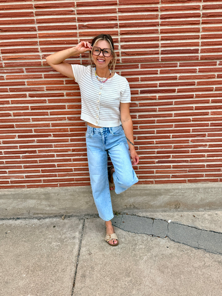 Jennsie Striped Top