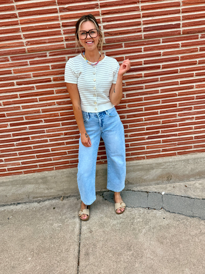 Jennsie Striped Top