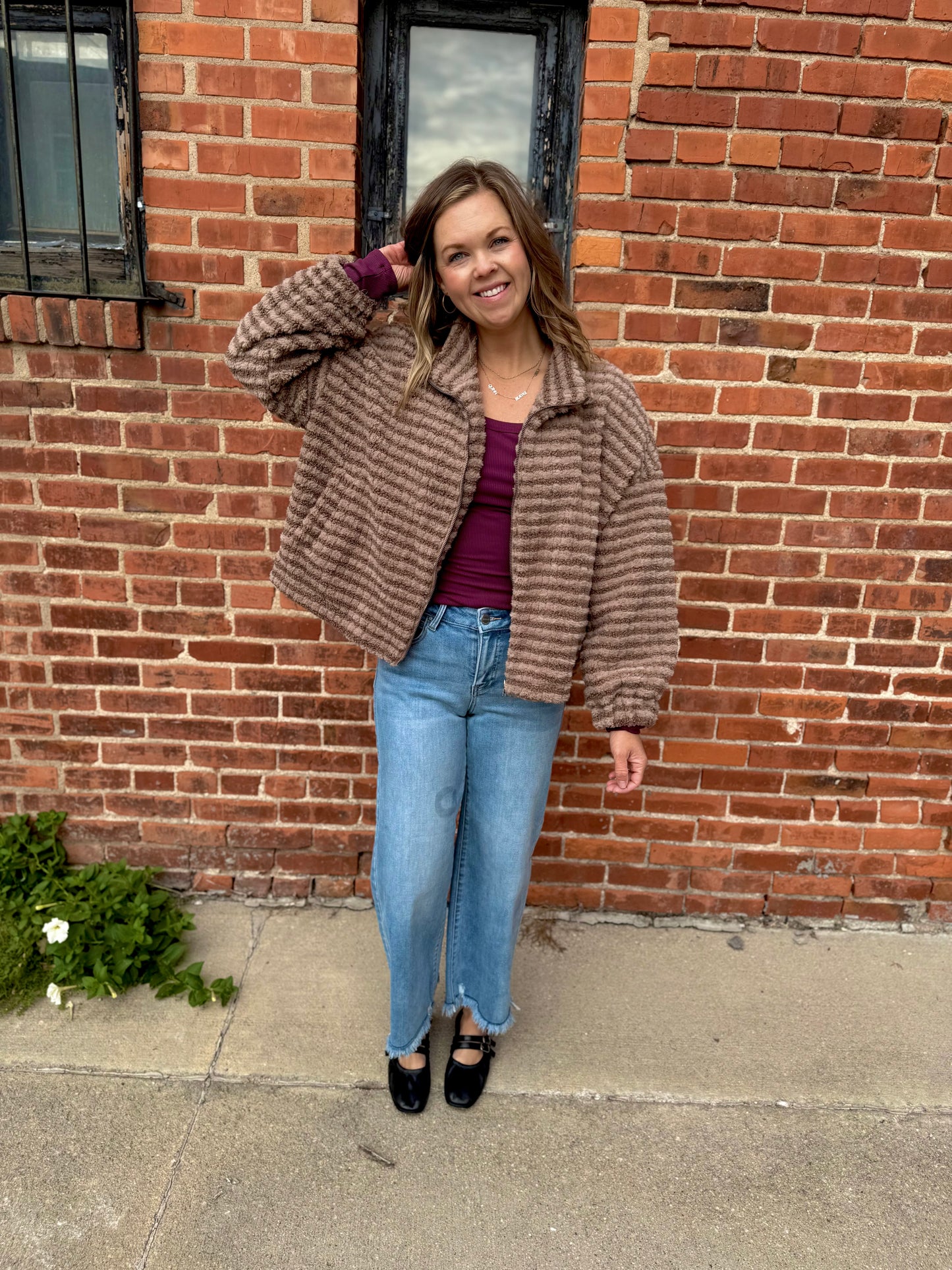 Collared Puffer Jacket
