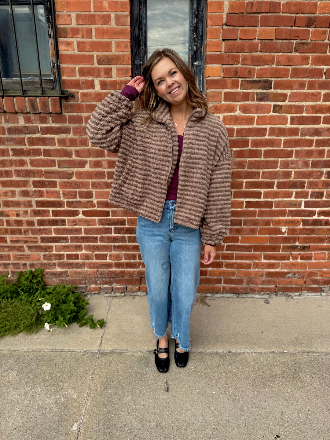 Collared Puffer Jacket