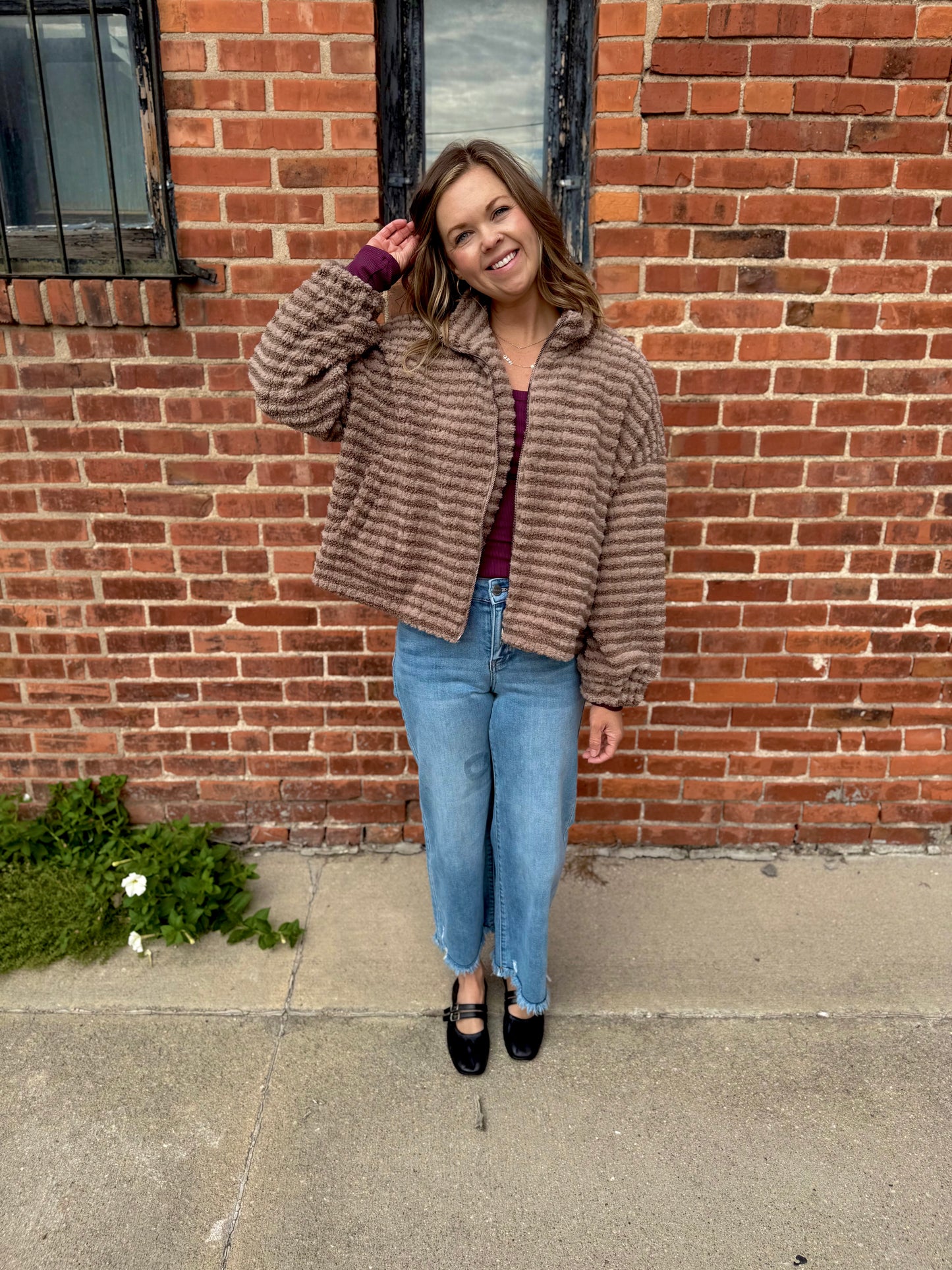 Collared Puffer Jacket