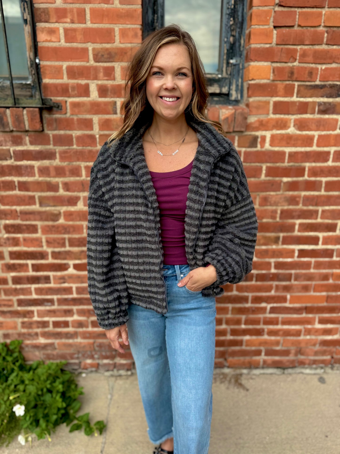 Collared Puffer Jacket
