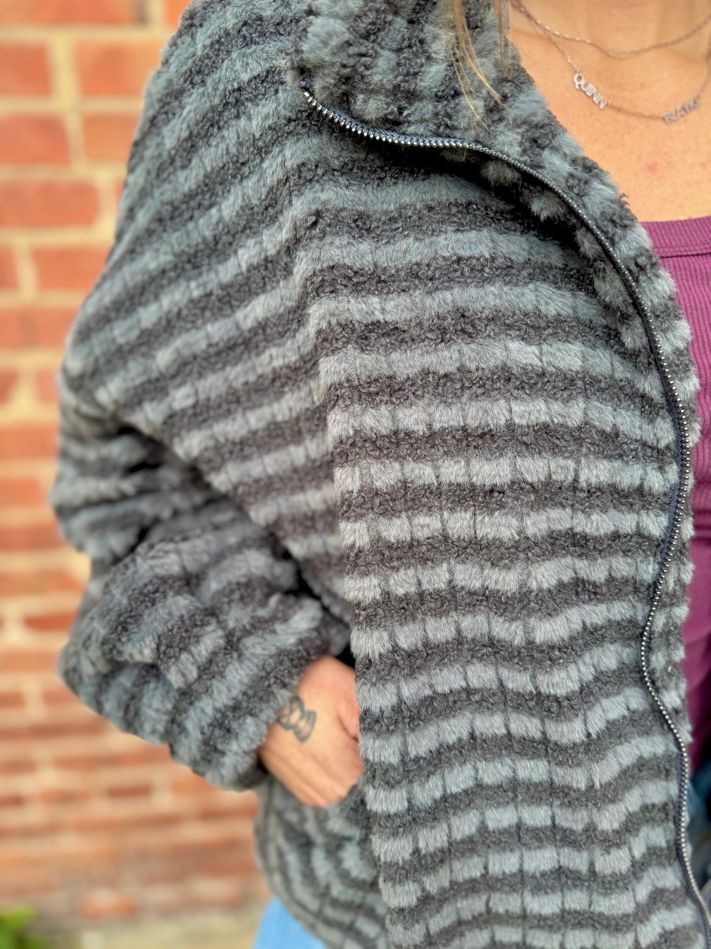 Collared Puffer Jacket