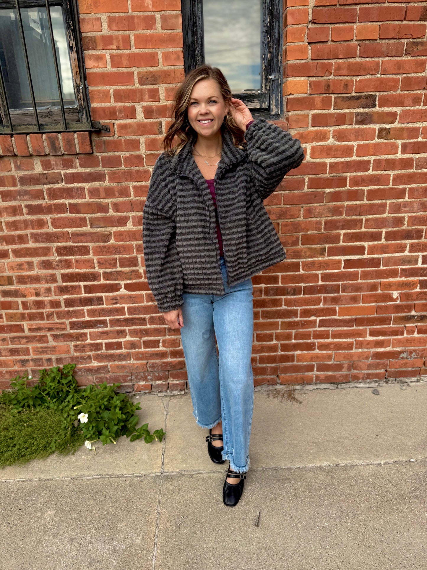Collared Puffer Jacket