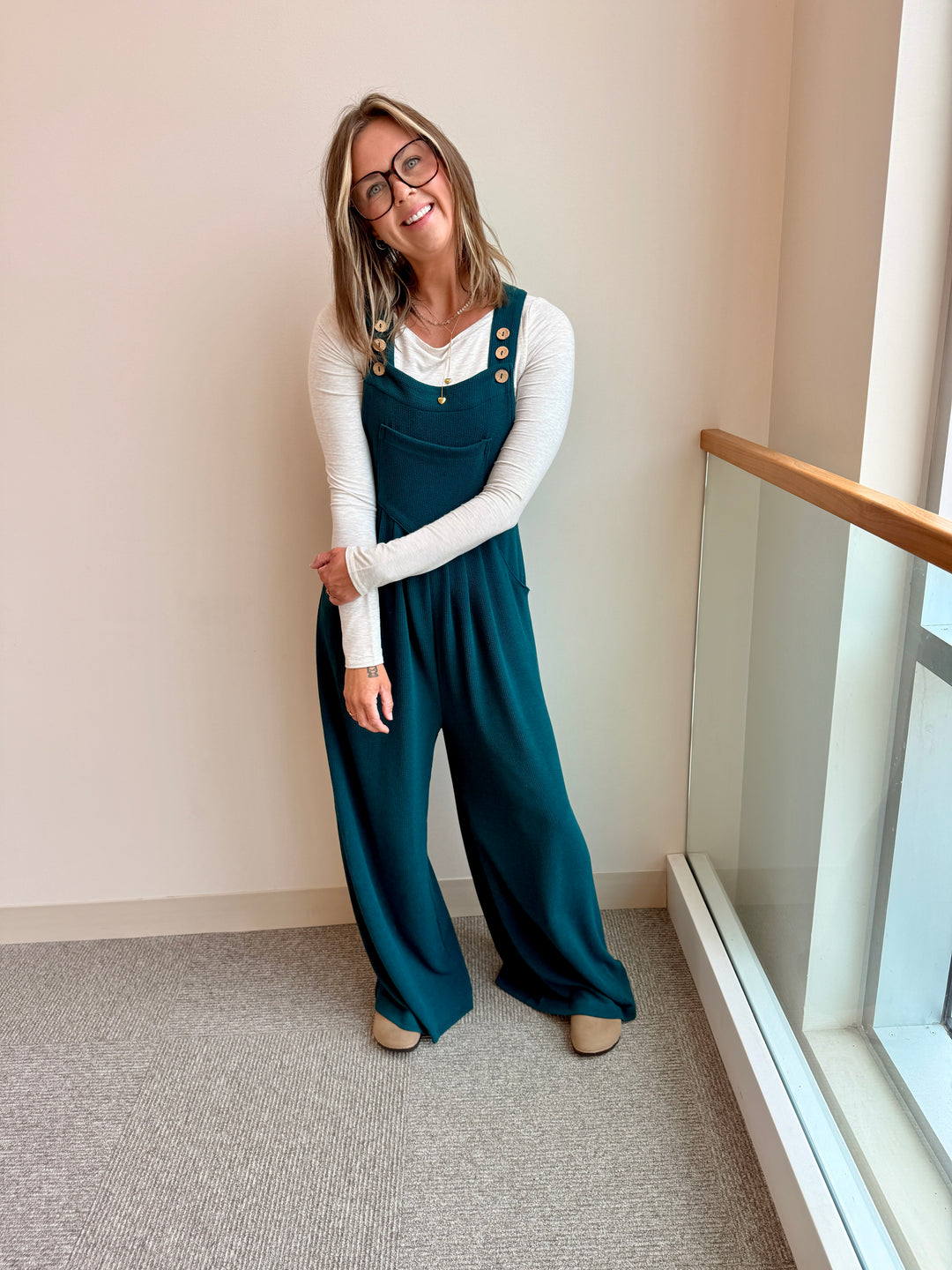 The Harper Wide Leg Jumpsuit