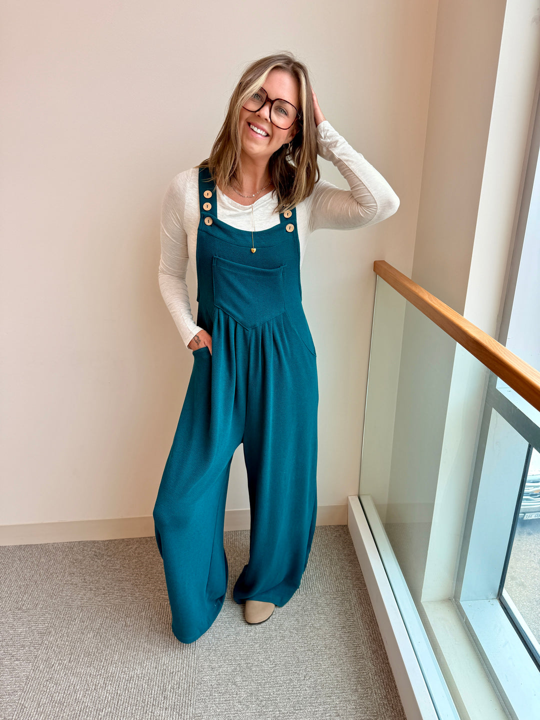 The Harper Wide Leg Jumpsuit