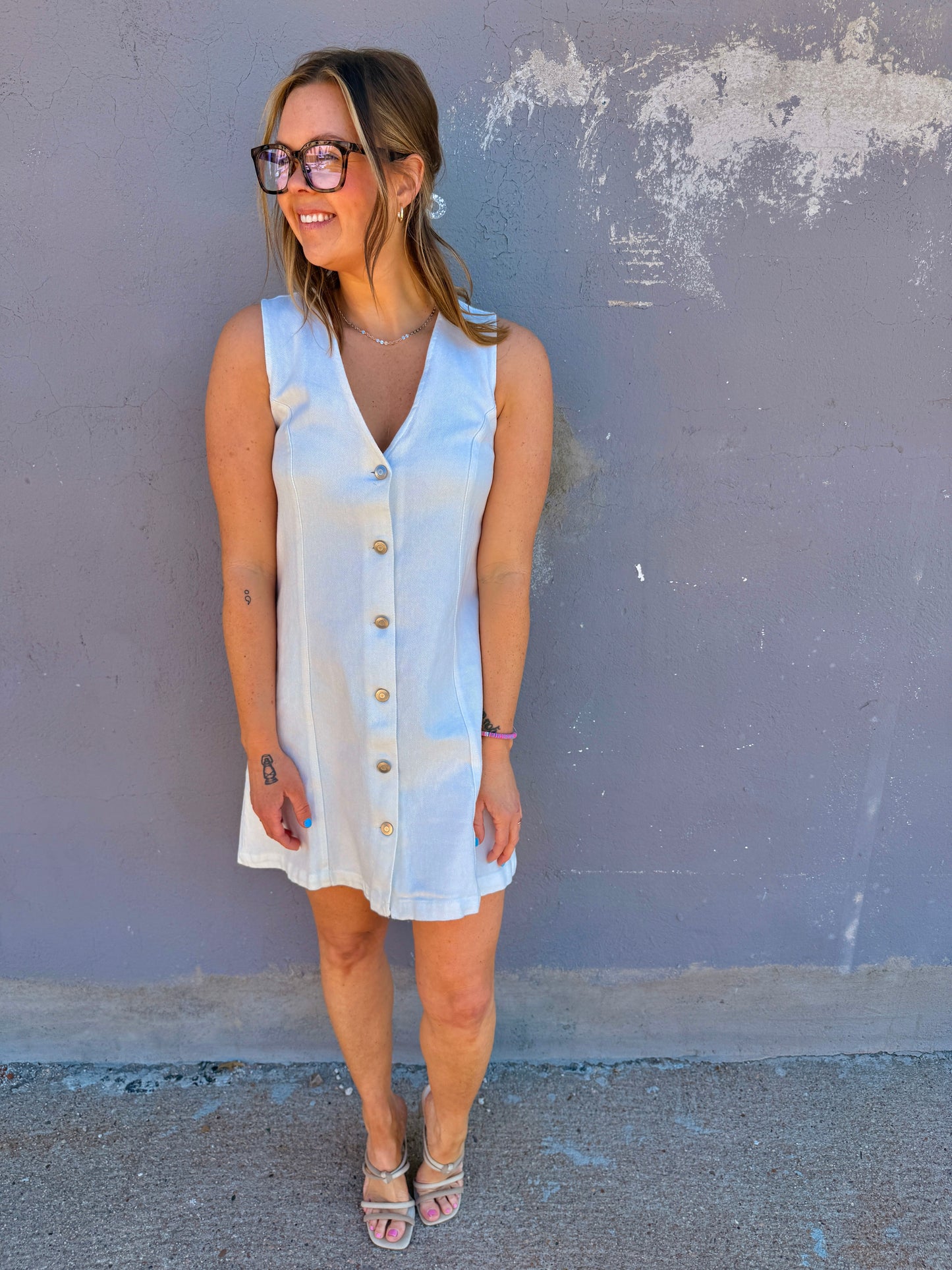City Classic Denim Dress