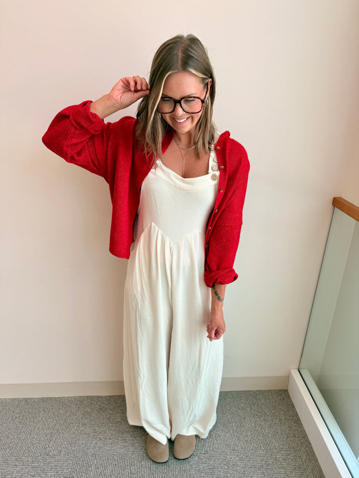 The Harper Wide Leg Jumpsuit
