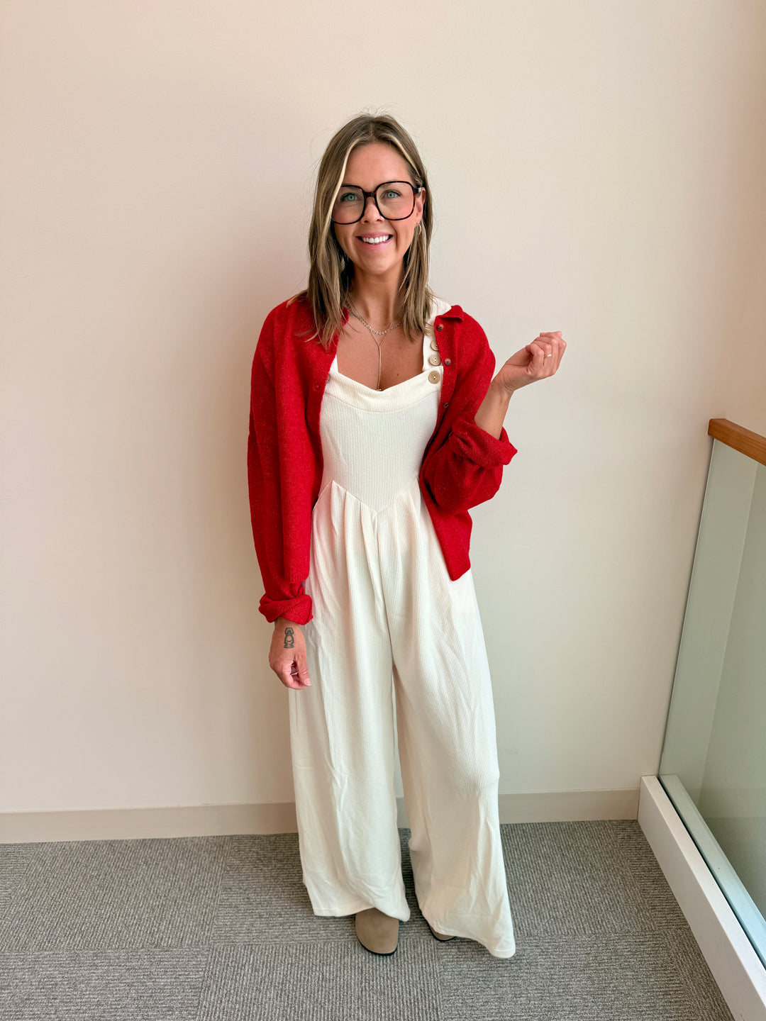 The Harper Wide Leg Jumpsuit