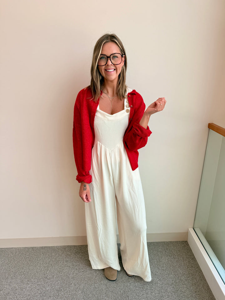 The Harper Wide Leg Jumpsuit