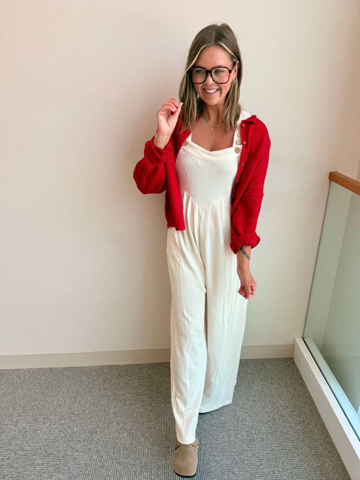 The Harper Wide Leg Jumpsuit