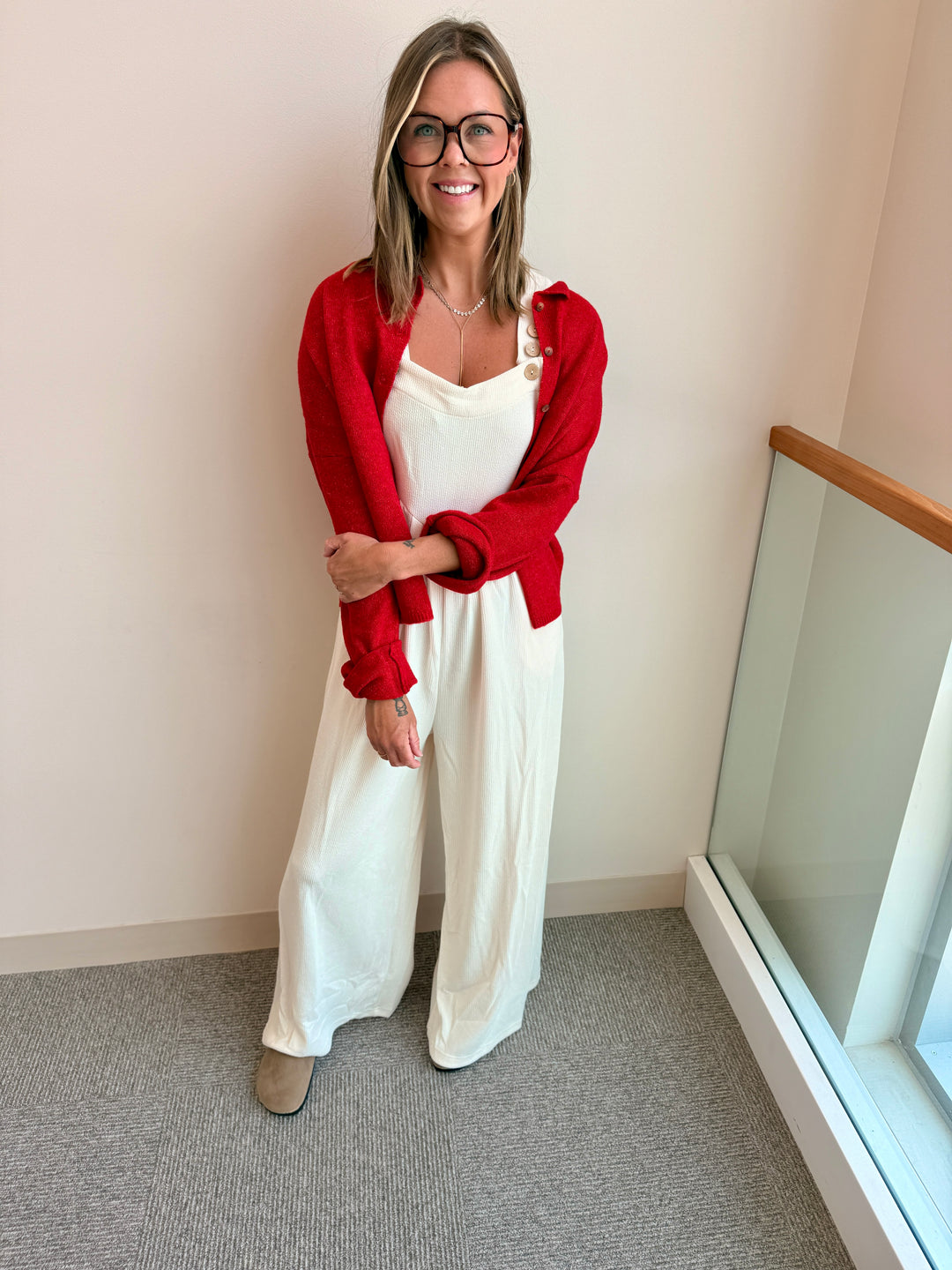 The Harper Wide Leg Jumpsuit