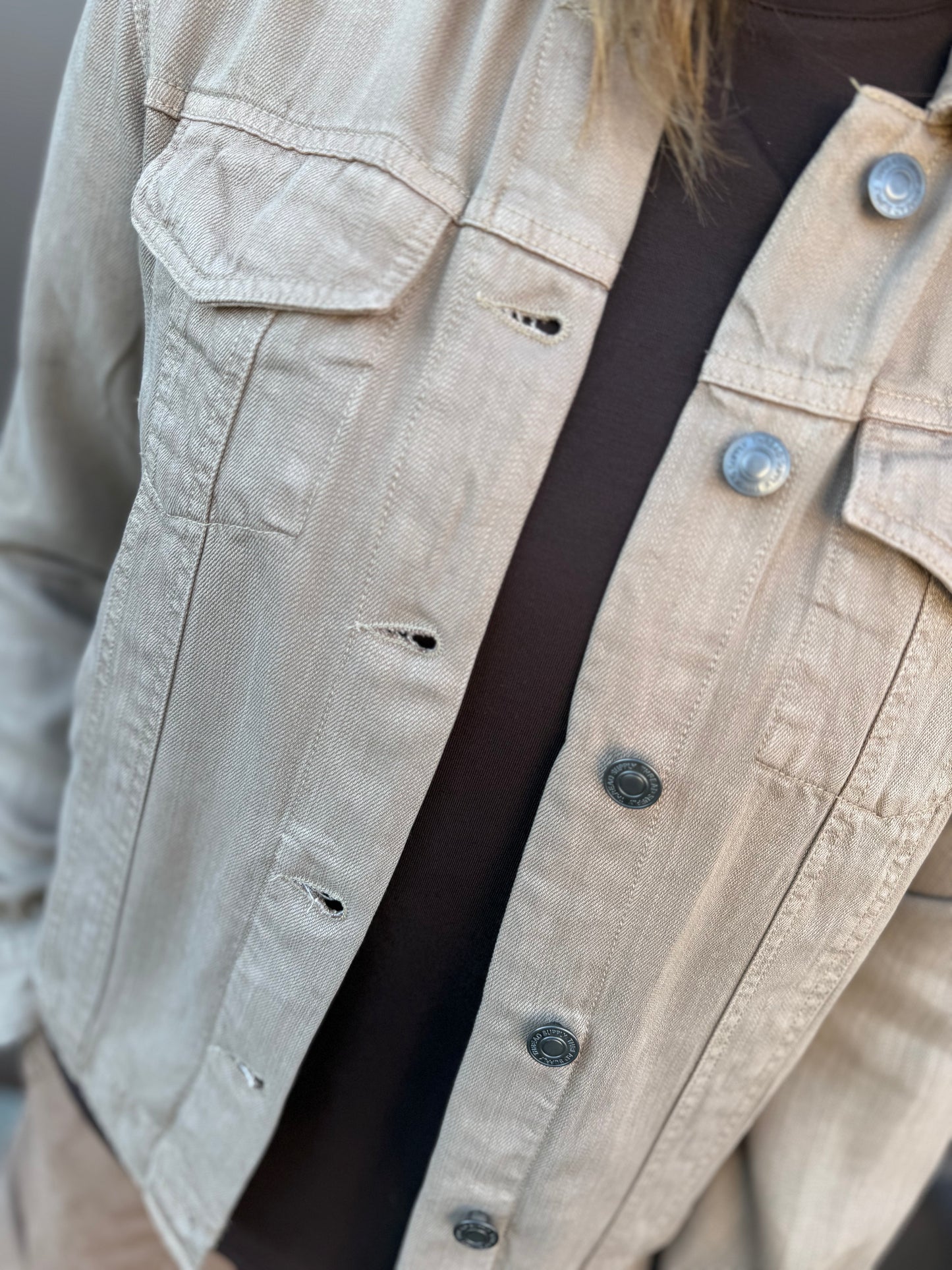 Jackie Jacket - Taupe