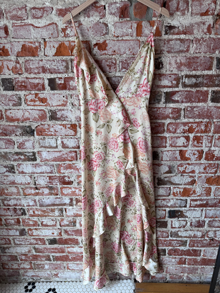 Ruffle Floral Dress