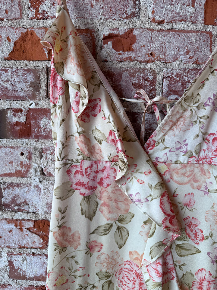 Ruffle Floral Dress