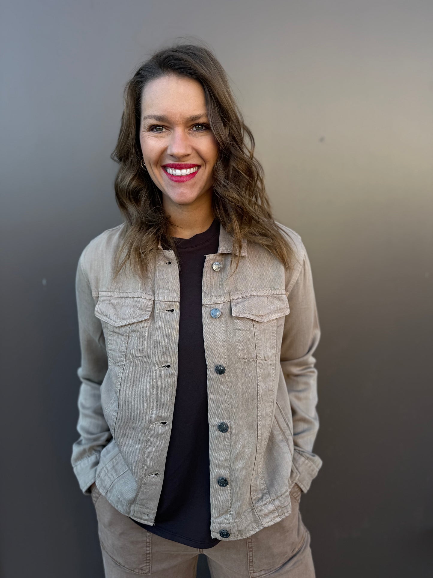 Jackie Jacket - Taupe