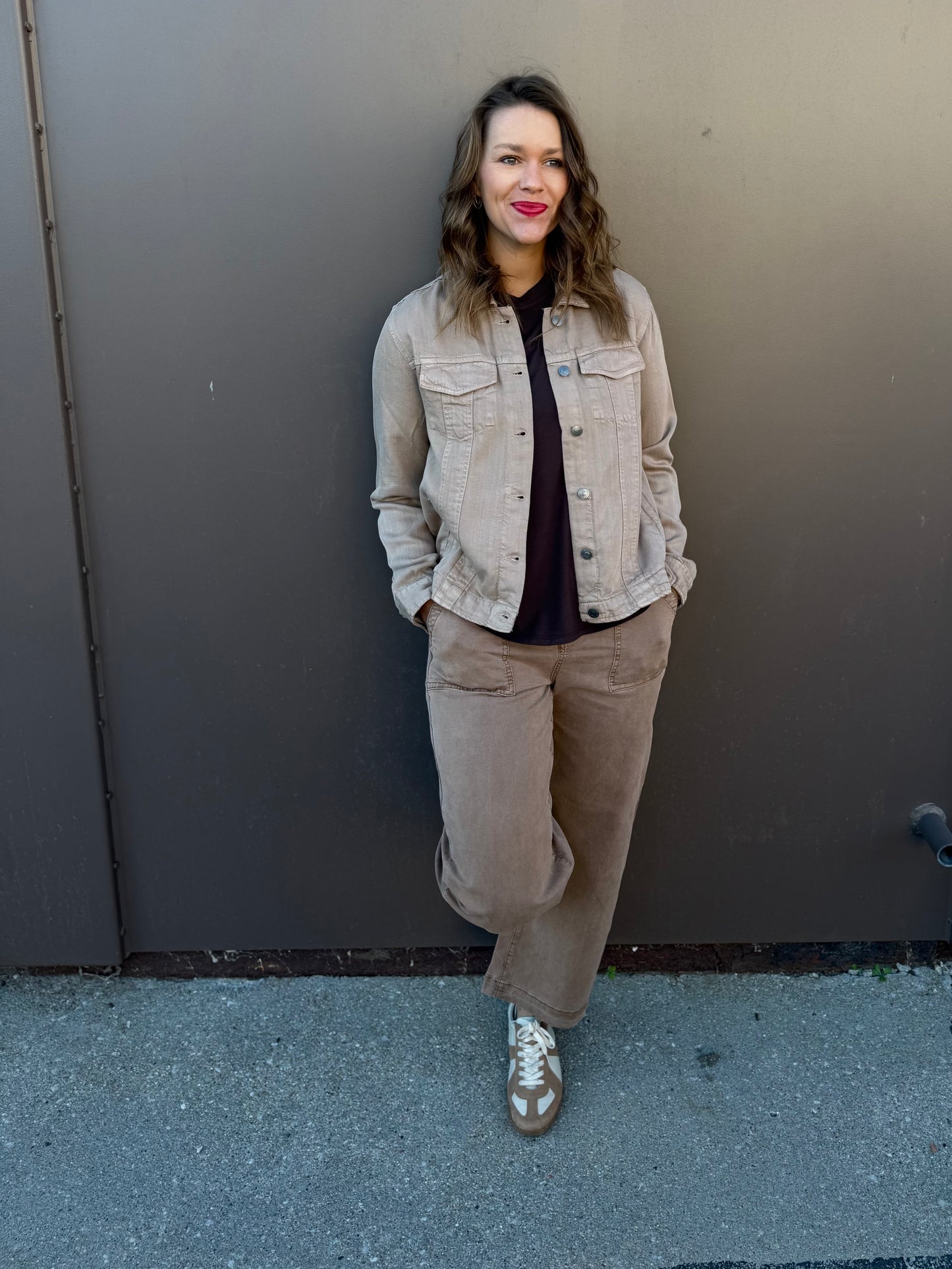 Jackie Jacket - Taupe