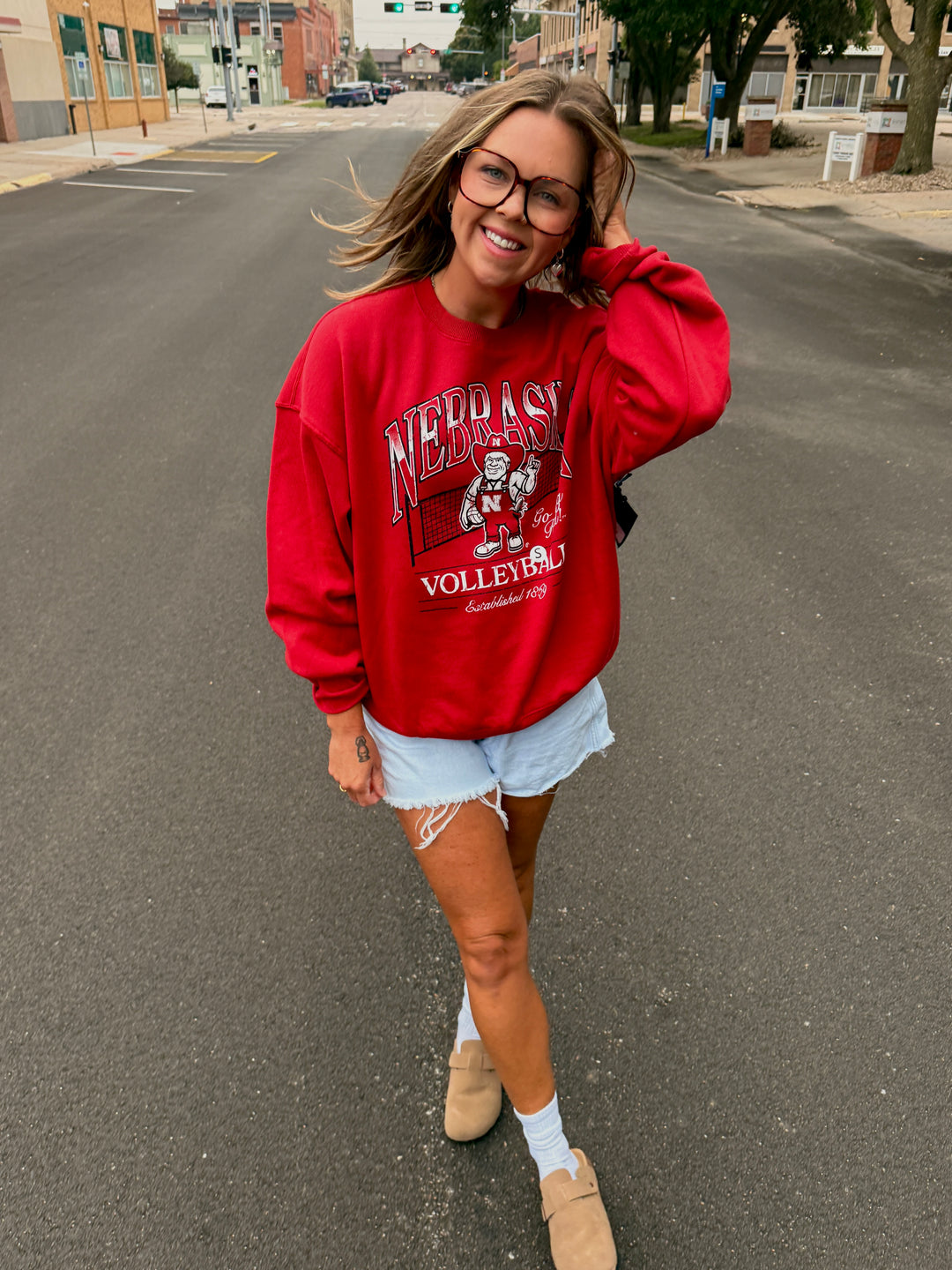 NE Volleyball Sweater