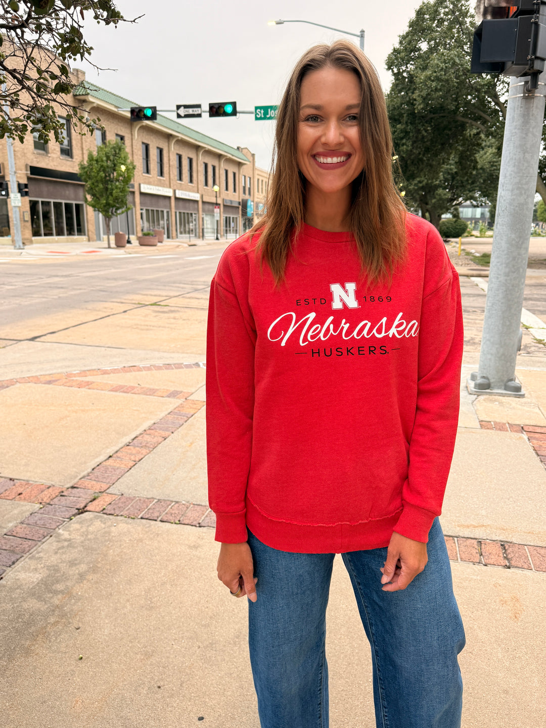 Nebraska Cornhuskers Comfort Vault Sweater