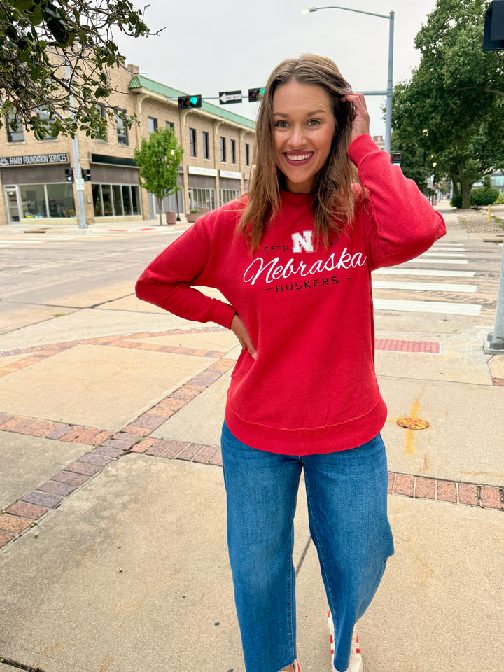 Nebraska Cornhuskers Comfort Vault Sweater