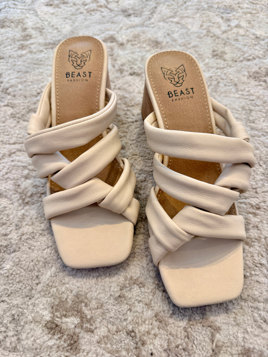 EBIE Braided Heel Mule